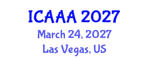 International Conference on Applied Aerodynamics and Aeromechanics (ICAAA) March 24, 2027 - Las Vegas, United States