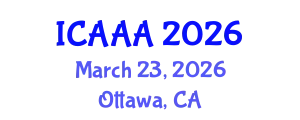 International Conference on Applied Aerodynamics and Aeromechanics (ICAAA) March 23, 2026 - Ottawa, Canada