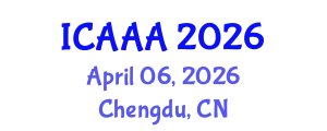 International Conference on Applied Aerodynamics and Aeromechanics (ICAAA) April 06, 2026 - Chengdu, China