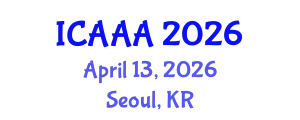 International Conference on Applied Aerodynamics and Aeromechanics (ICAAA) April 13, 2026 - Seoul, Republic of Korea