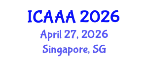 International Conference on Applied Aerodynamics and Aeromechanics (ICAAA) April 27, 2026 - Singapore, Singapore