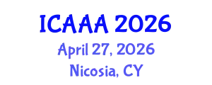 International Conference on Applied Aerodynamics and Aeromechanics (ICAAA) April 27, 2026 - Nicosia, Cyprus