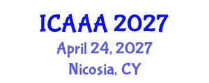International Conference on Applied Aerodynamics and Aeromechanics (ICAAA) April 24, 2027 - Nicosia, Cyprus