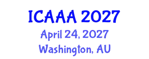 International Conference on Applied Aerodynamics and Aeromechanics (ICAAA) April 24, 2027 - Washington, Australia