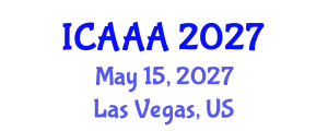 International Conference on Applied Aerodynamics and Aeromechanics (ICAAA) May 15, 2027 - Las Vegas, United States