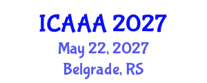 International Conference on Applied Aerodynamics and Aeromechanics (ICAAA) May 22, 2027 - Belgrade, Serbia