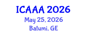 International Conference on Applied Aerodynamics and Aeromechanics (ICAAA) May 25, 2026 - Batumi, Georgia