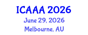 International Conference on Applied Aerodynamics and Aeromechanics (ICAAA) June 29, 2026 - Melbourne, Australia