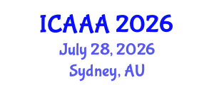International Conference on Applied Aerodynamics and Aeromechanics (ICAAA) July 28, 2026 - Sydney, Australia