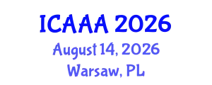 International Conference on Applied Aerodynamics and Aeromechanics (ICAAA) August 14, 2026 - Warsaw, Poland