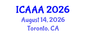 International Conference on Applied Aerodynamics and Aeromechanics (ICAAA) August 14, 2026 - Toronto, Canada