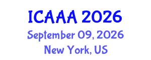 International Conference on Applied Aerodynamics and Aeromechanics (ICAAA) September 09, 2026 - New York, United States