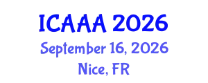 International Conference on Applied Aerodynamics and Aeromechanics (ICAAA) September 16, 2026 - Nice, France