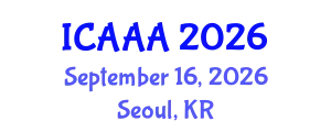 International Conference on Applied Aerodynamics and Aeromechanics (ICAAA) September 16, 2026 - Seoul, Republic of Korea