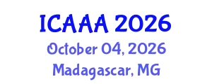 International Conference on Applied Aerodynamics and Aeromechanics (ICAAA) October 04, 2026 - Madagascar, Madagascar