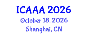 International Conference on Applied Aerodynamics and Aeromechanics (ICAAA) October 18, 2026 - Shanghai, China