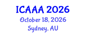 International Conference on Applied Aerodynamics and Aeromechanics (ICAAA) October 18, 2026 - Sydney, Australia
