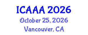 International Conference on Applied Aerodynamics and Aeromechanics (ICAAA) October 25, 2026 - Vancouver, Canada
