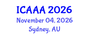 International Conference on Applied Aerodynamics and Aeromechanics (ICAAA) November 04, 2026 - Sydney, Australia