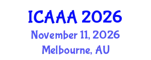 International Conference on Applied Aerodynamics and Aeromechanics (ICAAA) November 11, 2026 - Melbourne, Australia