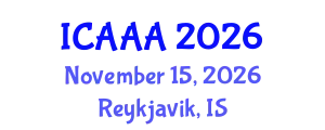International Conference on Applied Aerodynamics and Aeromechanics (ICAAA) November 15, 2026 - Reykjavik, Iceland