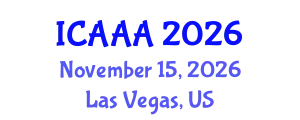 International Conference on Applied Aerodynamics and Aeromechanics (ICAAA) November 15, 2026 - Las Vegas, United States