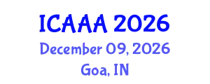 International Conference on Applied Aerodynamics and Aeromechanics (ICAAA) December 09, 2026 - Goa, India