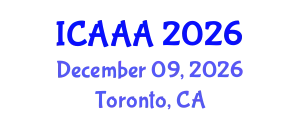 International Conference on Applied Aerodynamics and Aeromechanics (ICAAA) December 09, 2026 - Toronto, Canada