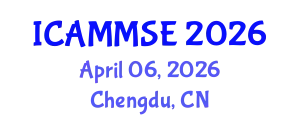 International Conference on Applied Mechanics, Materials Science and Engineering (ICAMMSE) April 06, 2026 - Chengdu, China