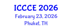 International Conference on Chemistry and Chemical Engineering (ICCCE) February 23, 2026 - Phuket, Thailand