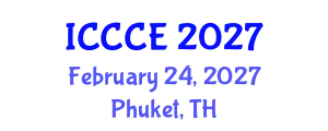 International Conference on Chemistry and Chemical Engineering (ICCCE) February 24, 2027 - Phuket, Thailand