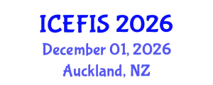 International Conference on Economics, Financial and Industrial Systems (ICEFIS) December 01, 2026 - Auckland, New Zealand