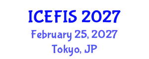 International Conference on Economics, Financial and Industrial Systems (ICEFIS) February 25, 2027 - Tokyo, Japan