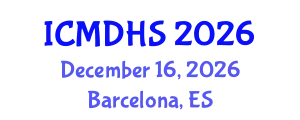 International Conference on Migration, Development and Human Security (ICMDHS) December 16, 2026 - Barcelona, Spain