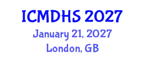 International Conference on Migration, Development and Human Security (ICMDHS) January 21, 2027 - London, United Kingdom