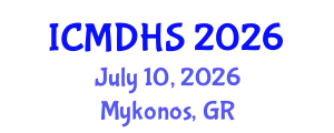 International Conference on Migration, Development and Human Security (ICMDHS) July 10, 2026 - Mykonos, Greece
