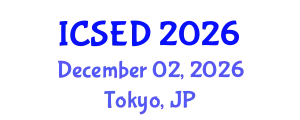 International Conference on Sustainable Economic Development (ICSED) December 02, 2026 - Tokyo, Japan