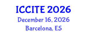 International Conference on Communication and Information Technology and Engineering (ICCITE) December 16, 2026 - Barcelona, Spain