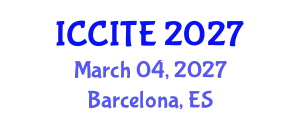 International Conference on Communication and Information Technology and Engineering (ICCITE) March 04, 2027 - Barcelona, Spain