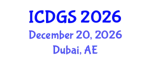 International Conference on e-Democracy, e-Government and e-Society (ICDGS) December 20, 2026 - Dubai, United Arab Emirates