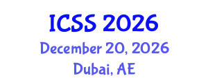 International Conference on Social Sciences (ICSS) December 20, 2026 - Dubai, United Arab Emirates
