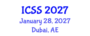 International Conference on Social Sciences (ICSS) January 28, 2027 - Dubai, United Arab Emirates