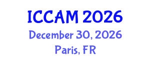 International Conference on Computational and Applied Mathematics (ICCAM) December 30, 2026 - Paris, France