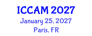 International Conference on Computational and Applied Mathematics (ICCAM) January 25, 2027 - Paris, France