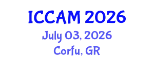 International Conference on Computational and Applied Mathematics (ICCAM) July 03, 2026 - Corfu, Greece
