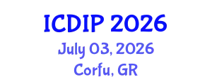 International Conference on Digital Image Processing (ICDIP) July 03, 2026 - Corfu, Greece