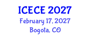International Conference on Electrical and Communication Engineering (ICECE) February 17, 2027 - Bogota, Colombia