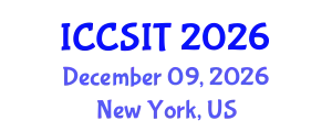 International Conference on Computer Science and Information Technology (ICCSIT) December 09, 2026 - New York, United States