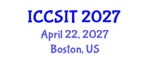 International Conference on Computer Science and Information Technology (ICCSIT) April 22, 2027 - Boston, United States