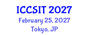 International Conference on Computer Science and Information Technology (ICCSIT) February 25, 2027 - Tokyo, Japan